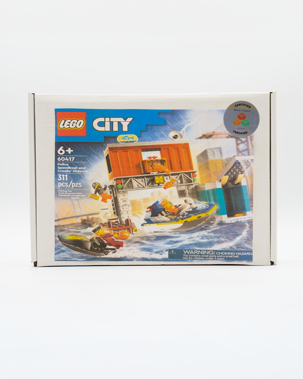 60417 Police Speedboat and Crooks' Hideout