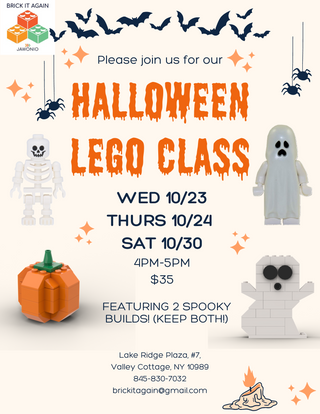 Halloween Class, Spooky Builds!!!!