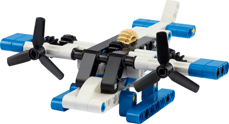 30736 White Seaplane