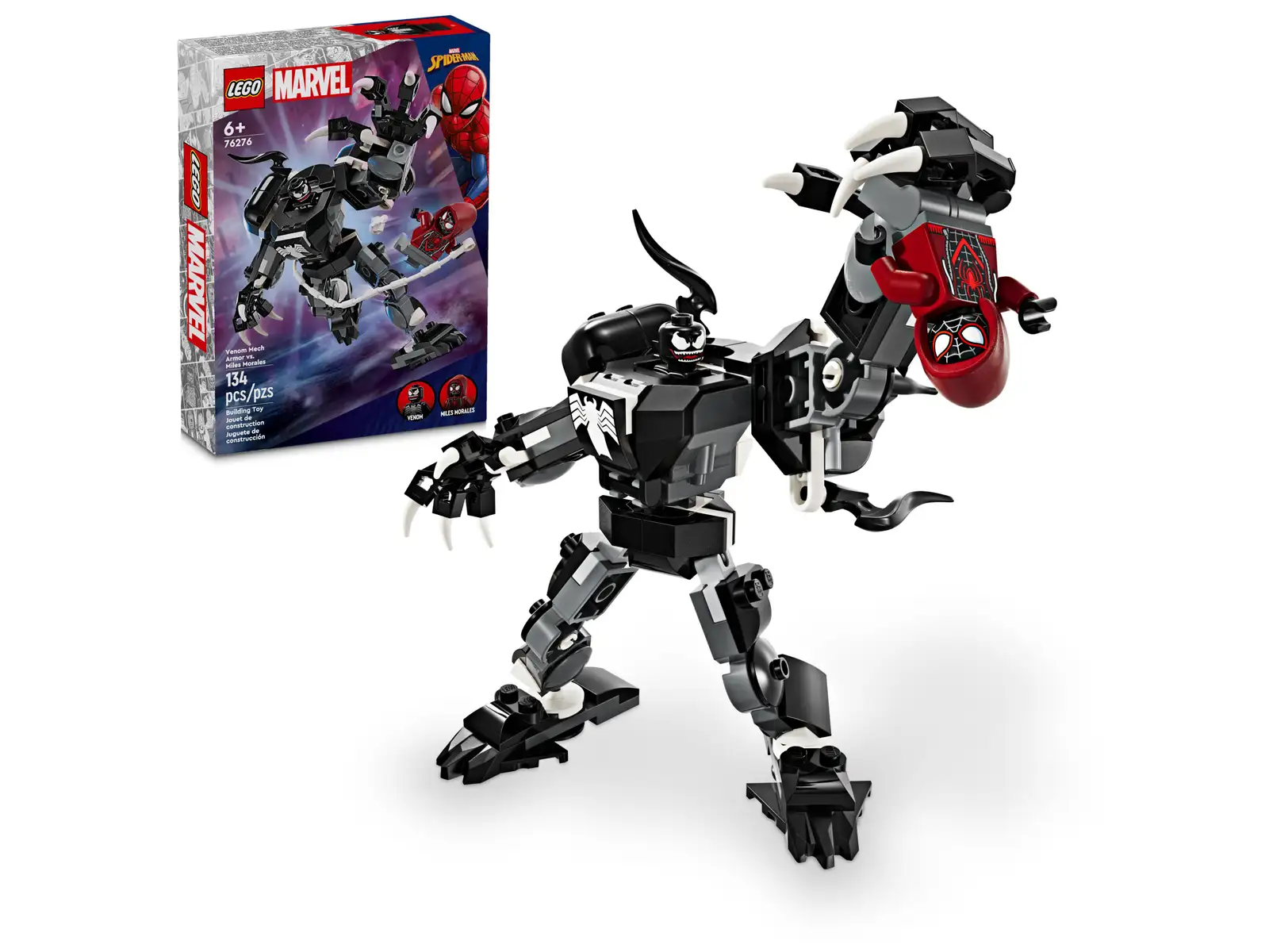 76276 - Venom Mech Armor vs. Miles Morales