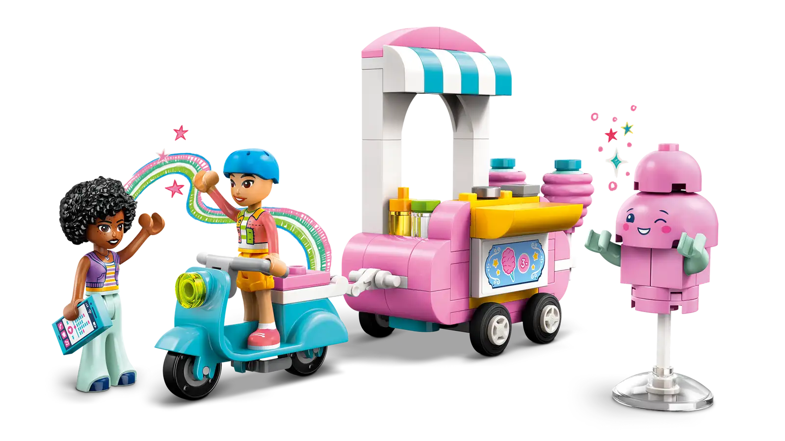 42643 - Cotton Candy Stand and Scooter