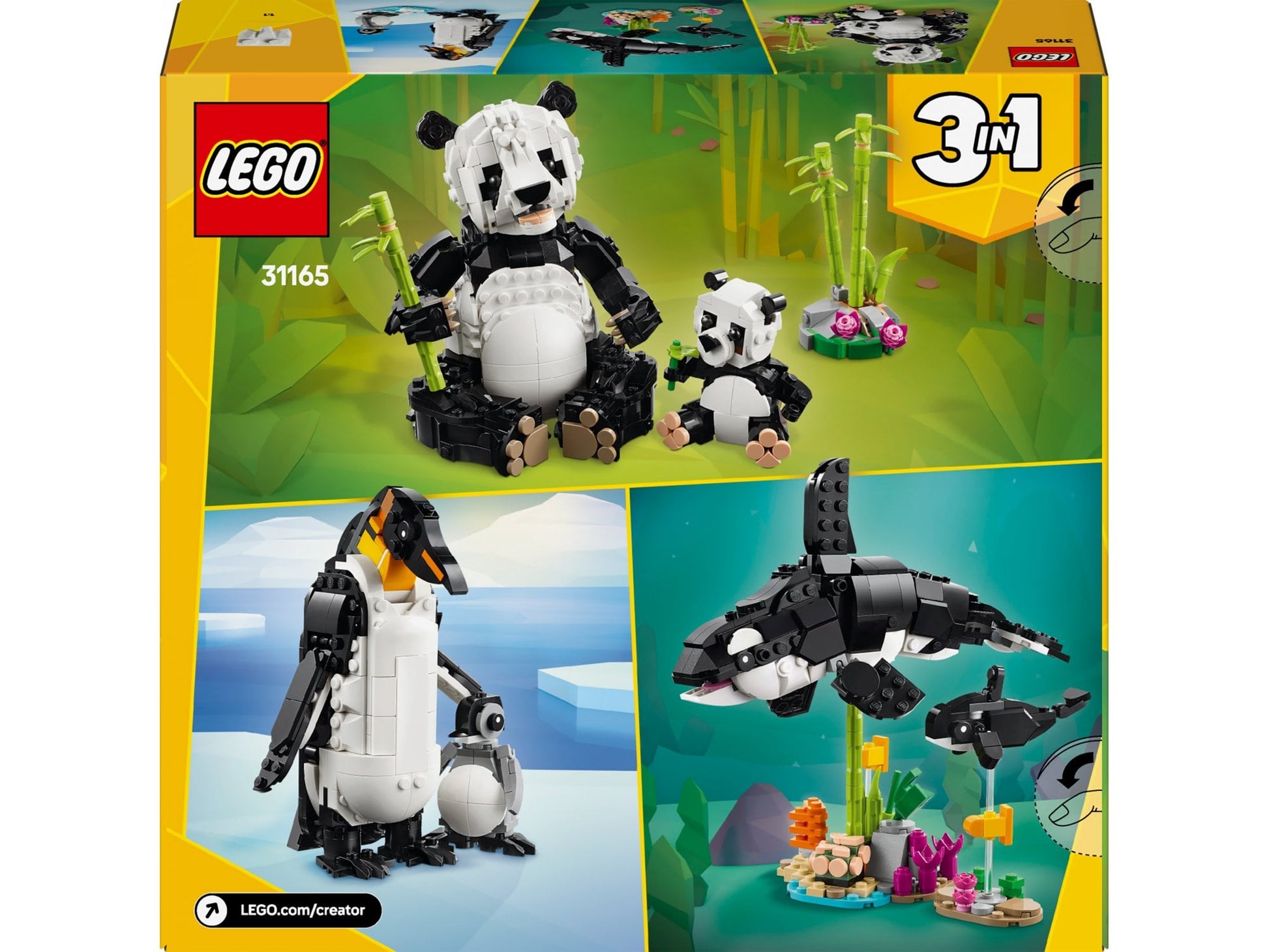 31165 - Wild Animals: Panda Family