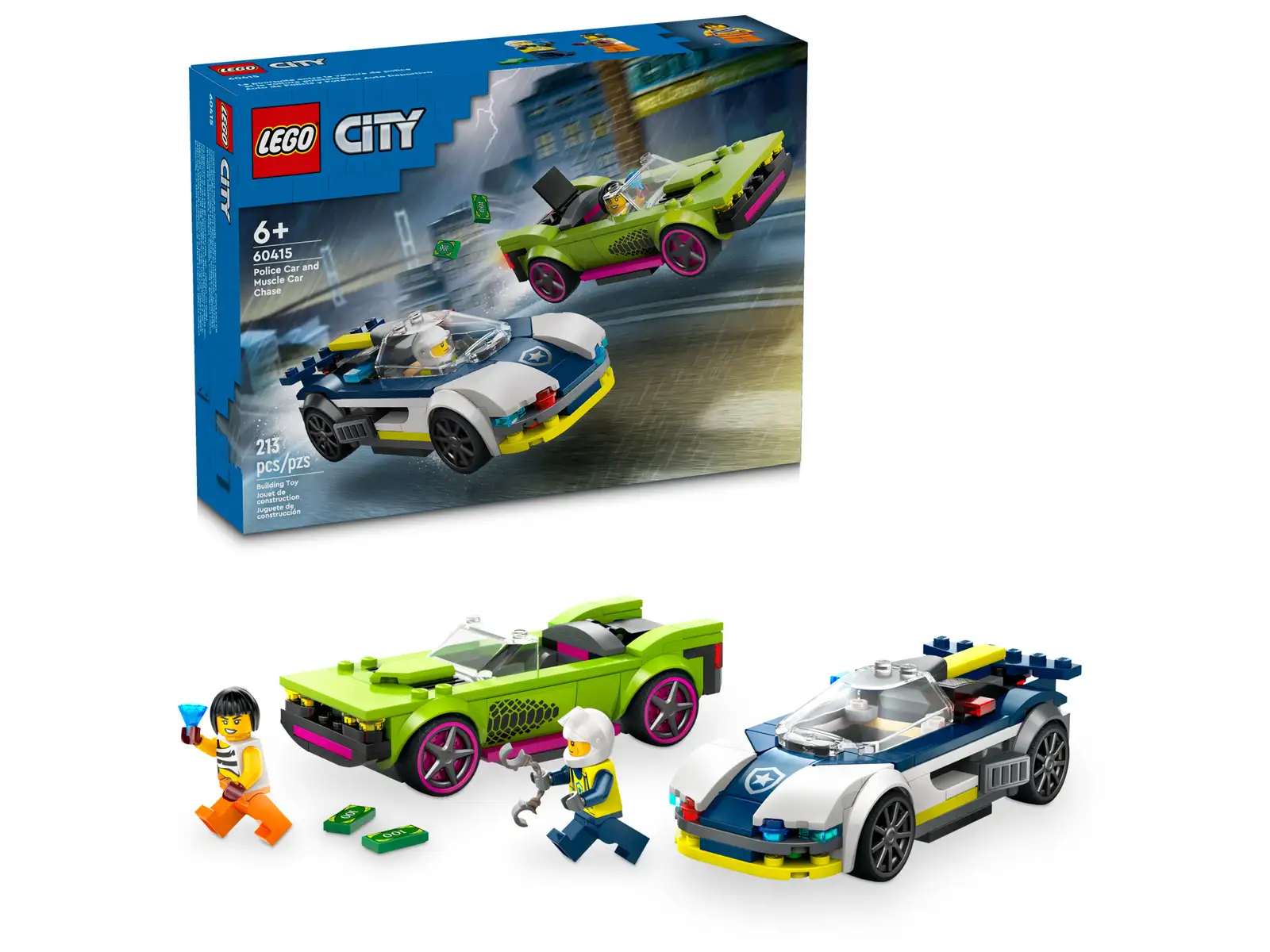 60415 - Police Car and Muscle Car Chase