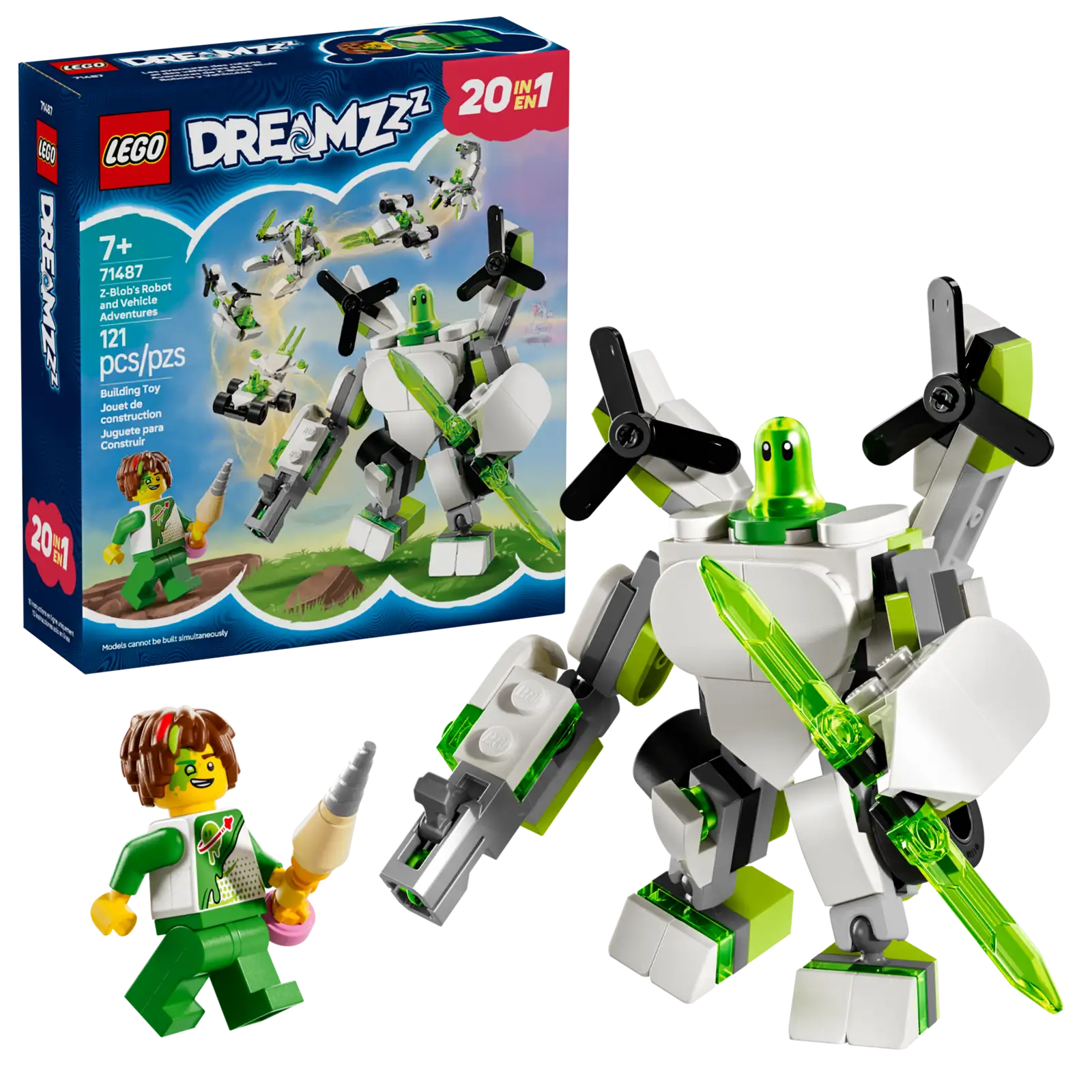 71487 - Z-Blob's Robot and Vehicle Adventures