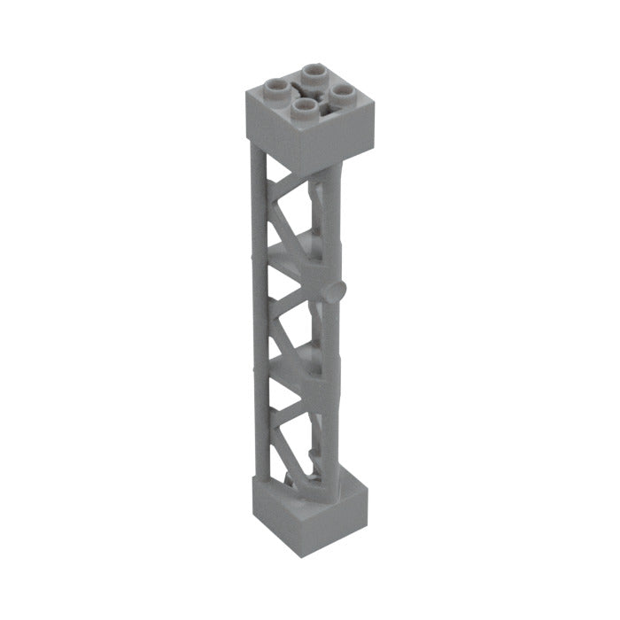 Support 2 x 2 x 10 Girder Triangular Vertical - Type 4 - 3 Posts, 3 Sections (95347)