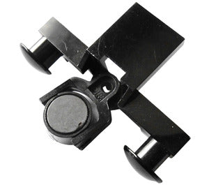 Train Buffer Beam with Black Train Coupling and Black Magnet Cylindrical (4022c02)