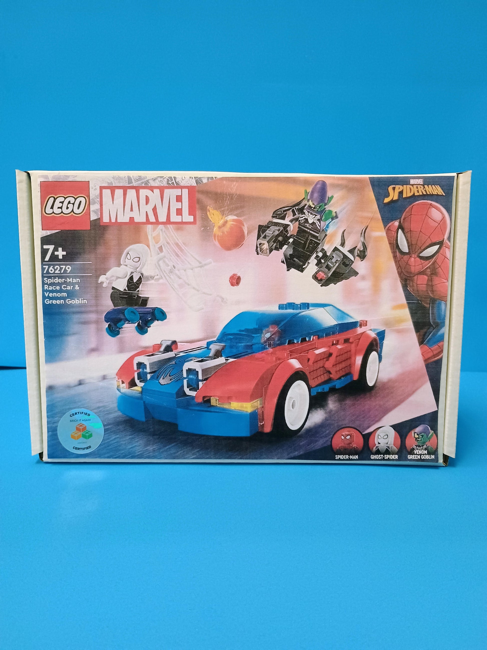 76279 Spider-Man Race Car & Venom Green Goblin